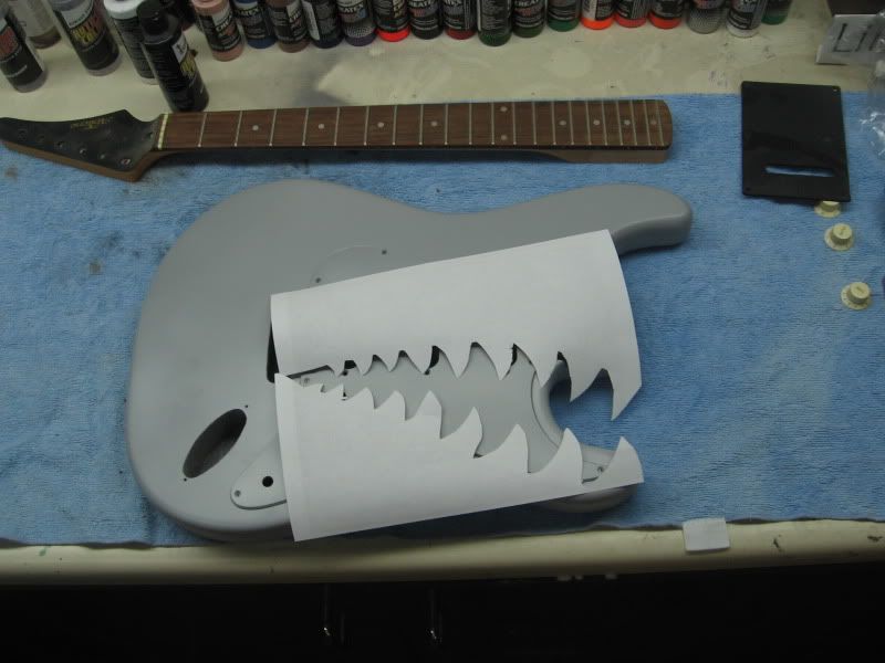 How to Custom Paint your Electric Guitar (stepbystep) 75 + pics.